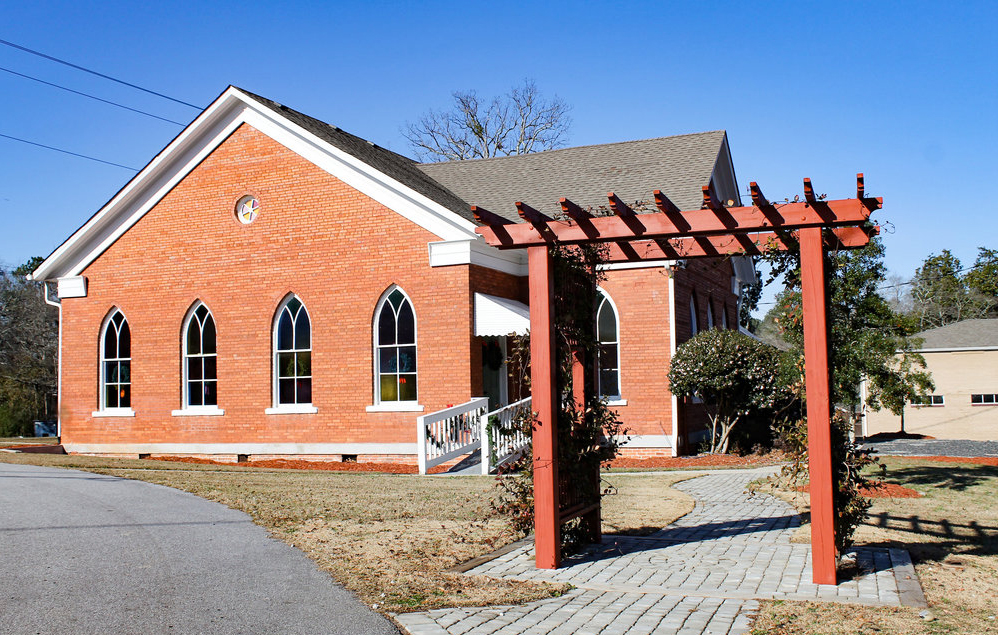 Chapel Outside Pergola